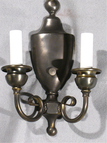 Pair of Colonial Revival Sconces